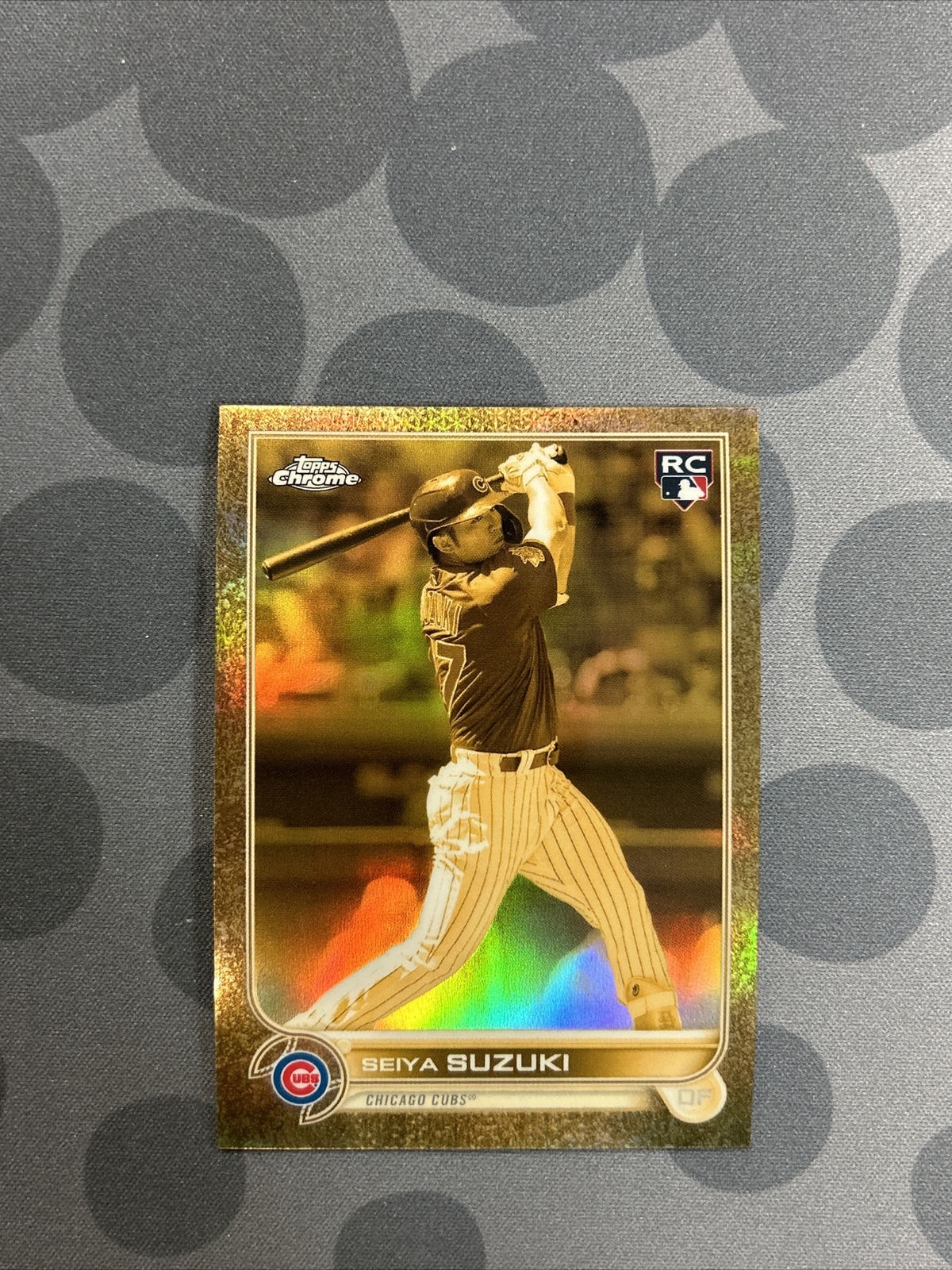 2022 Topps Gilded Collection Seiya Suzuki #156 RC Cast In Gold 98/199