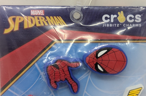 Charms per scarpe Marvel Spider-Man Crocs Jibbitz 5 pezzi (nuovo, sigillato) - Foto 2 di 10