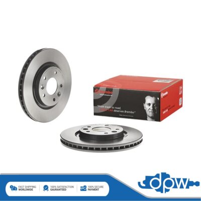 Fits Nissan Qashqai X-Trail Leaf Renault Kadjar 2x Discs Front DPW