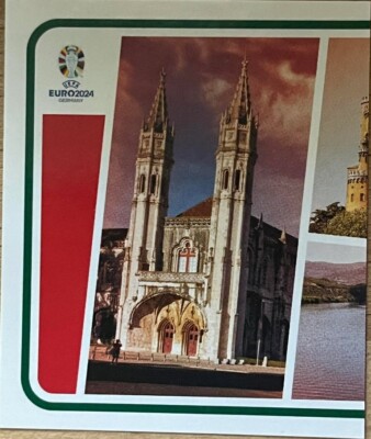 TOPPS EURO EM 2024 Einzelsticker POR P1 SEHENSWÜRDIGKEIT Landmark #1/2