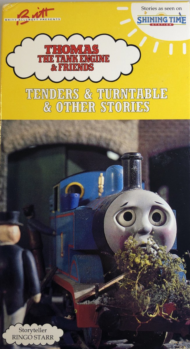 Thomas The Tank Engine & Friends Tenders & Turntables(VHS1985)MINT