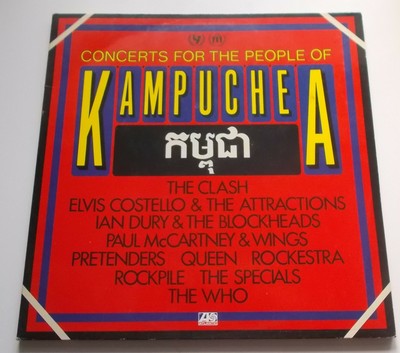 Concerts For The People Of Kampuchea - 2 LP FOC  - u.a. The Who The Clash Queen