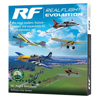 NEW RealFlight Evolution RC Flight Simulator Software Only