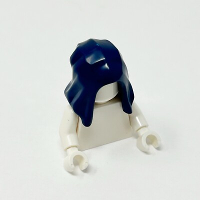 59276 LEGO Minifigure Headgear HOOD Basic (Earth) DARK BLUE (1)