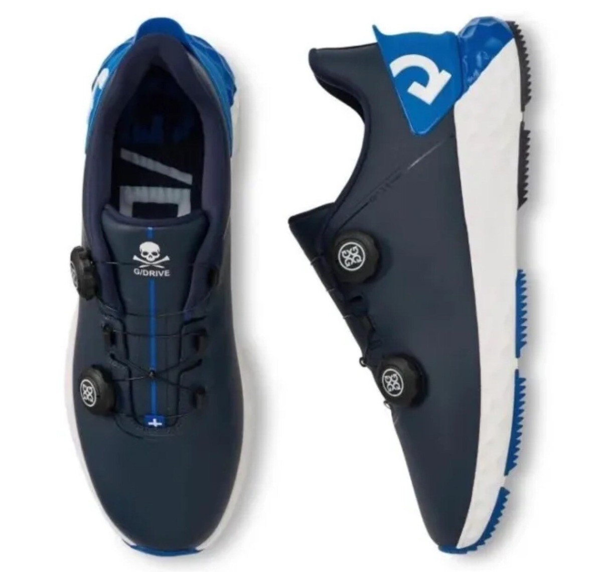 G/Fore G/Drive Golf Shoes G4MS22EF32 Blue White Twilight Men's