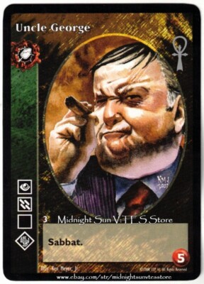 Uncle George Malkavian Antitribu Blood Shadowed Court V:TES VTES Vampire CCG