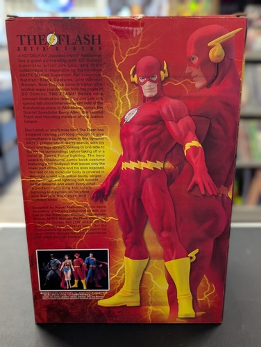 Kotobukiya ArtFX DC Comics The Flash Pre-painted PVC Statue 1/6 Scale - Picture 7 of 10