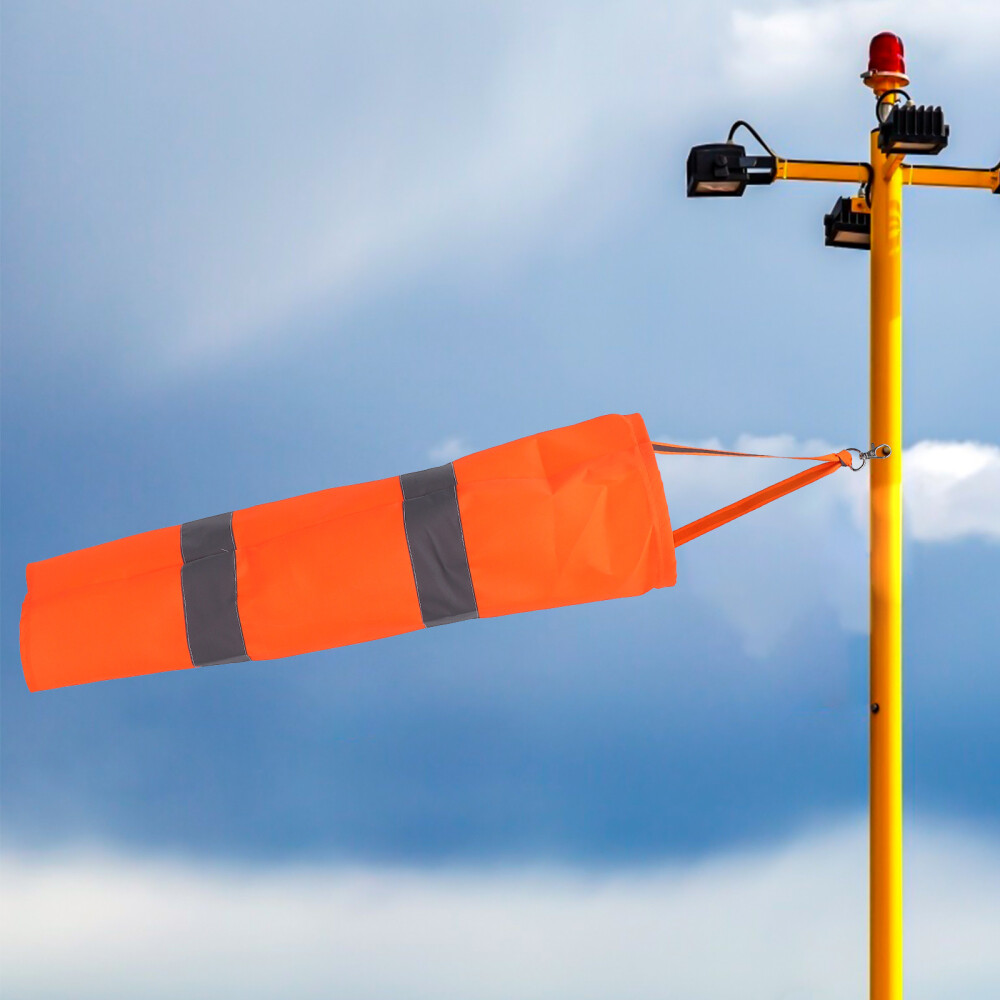 Wind Vane Tetrahedron Indicator Outdoor Hanging Windsock Airfield Flag