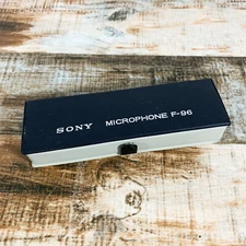 Sony F-96 Dynamic Handheld Wired Microphone & Case