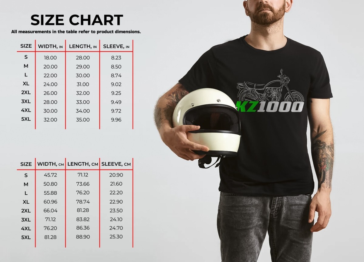 Kawasaki Z1000 & KZ1000 1976-1978 - Motorcycle T-Shirt for
