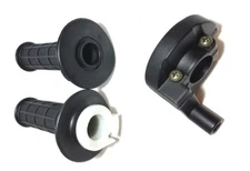 TWIST THROTTLE GRIP HOUSING CLAMP FOR HONDA CRF50 CRF70 XR50 NOT STOCK HANDLEBAR