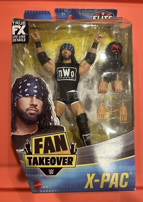 WWE Mattel Elite Exclusive Fan Takeover Figure X-PAC (nWo) Shelf Wear Syxx