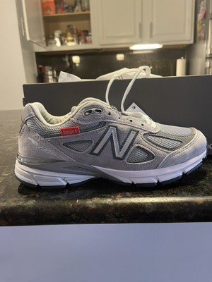DS New Balance 990 V4 GREY RED LABEL 