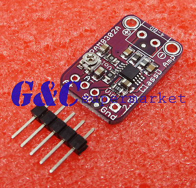 5PCS PAM8302 2.5W Class D Audio Amplifier Amp PAM8302 Arduino Raspberry Pi top
