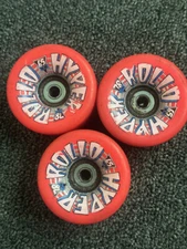 Vintage Skateboard Wheels Lot of 3 HYPER ROLO 65mm 78 Roller Skate wheel Rare