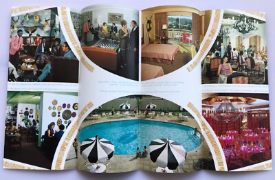 1970s INTER CONTINENTAL HOTEL Nairobi, Kenya Africa BROCHURE FOLDER VINTAGE
