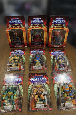 2026 MOTU Origins 200X Cartoon Collection Bundle of 9 **UNPUNCHED & MOC**