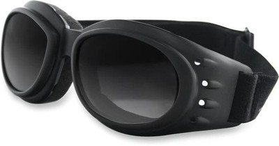 Bobster Wheelie graue Motorrad Sonnenbrille bernsteinfarben, klar, rauchfarben BCA2031AC