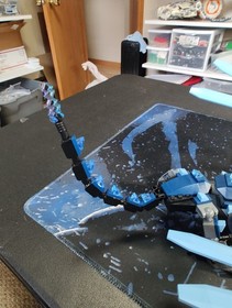 RARE LEGO 2521 Ninjago Lightning Dragon Battle - Incomplete Dragon build only