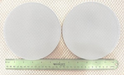 Pyle PDIC51RD 5.25'' Flush Mount Speaker GRILLE (Qty 2).  Fits Other Brands too!