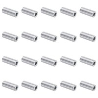 20Stk Aluminium-Abstandshalter 5Mm Bohrung X 10Mm X 25Mm Schraubenabstandsbuchse