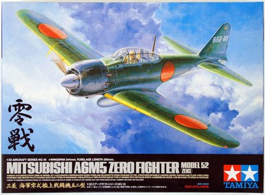 Tamiya 60318 1/32 A6M5 Zero Type 52 Plastic Model Kit