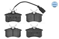 Meyle 025 235 5417/W Bremsbelagsatz, Scheibenbremse FüR Ford Seat VW