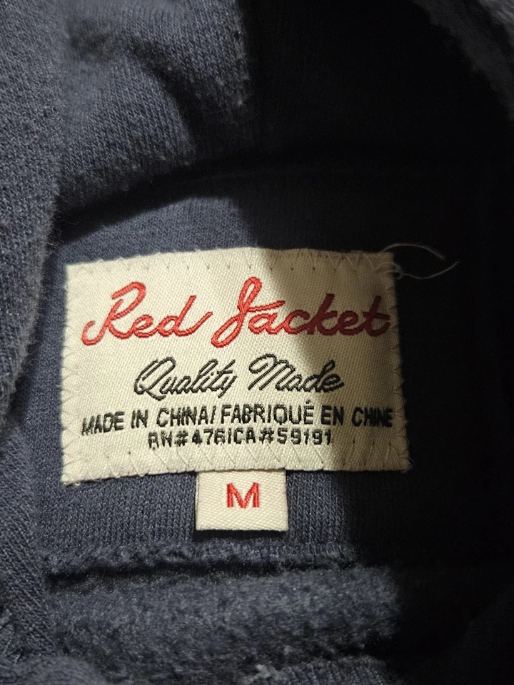 Masters Tournament Sudadera con Capucha Chaqueta Roja Azul Marino Golf EE. UU. Logo Pullover Mediano Ajustes L Foto 4 de 4