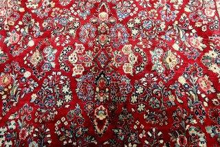 9X12 MUSEUM MASTERPIECE ANTIQU HAND KNOTTED VEGETABLE DYE SAROUKK FARAHANN RUG