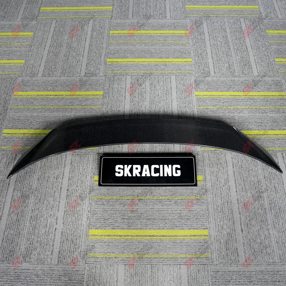 Kits de alerón labial trasero de fibra de carbono real para AUDI A7 S7 RS7 2013-2017 Foto 2 de 4