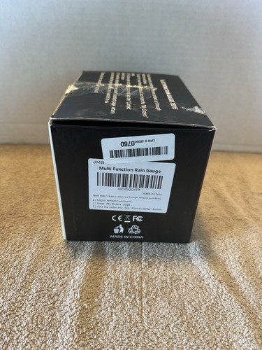 JMBay Misuratore Pioggia Multifunzione Wireless 3551E Nuovo Scatola Aperta - Foto 8 di 8