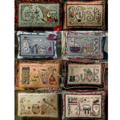 Shepherd's Bush Cross Stitch Chart Monthly Musings - You Pick From List