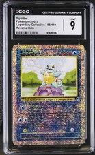 CGC 9 MINT Squirtle 95/110 Legendary (Collection) Reverse Holo Pokemon Card on eBay