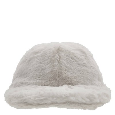 Stella Mccartney Ivory Faux-Fur Cap