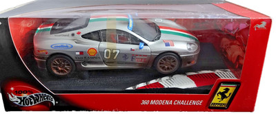 Modellautos 1:18 Hot Wheels Ferrari 360 Modena Challenge 97519