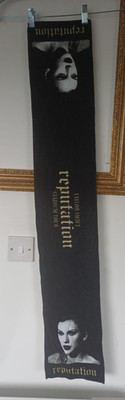 Taylor Swift Reputation Stadium Tour Towel Black RARE Memorabilia