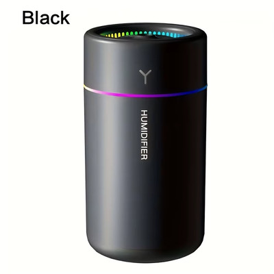 1Pc Car Humidifier Colorful LED Aromatherapy Humidifier Silent Ultrasonic Air Ar