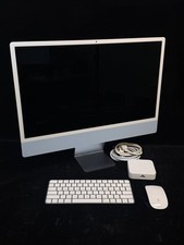 Apple iMac 24" 2021 M1 8-Core 7-Core GPU 16GB RAM 256GB SSD Blue Boxed CIB
