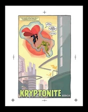 Tim Sale Superman Confidential #6 Rare Production Art Pg 6