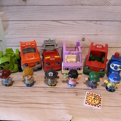 Fisher-Price Little People Friendly Neighborhood Vehicle Pack 6 Vehicles Figures