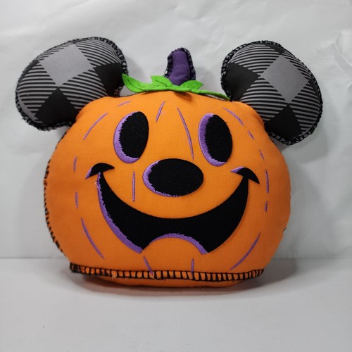 Disney Parks Topolino Jack O' Lanterna Hey Zucca Peluche Cuscino Halloween