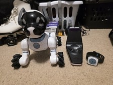 WowWee Chip Robot Toy Dog W/ Watch, Charger Base, Not Tested