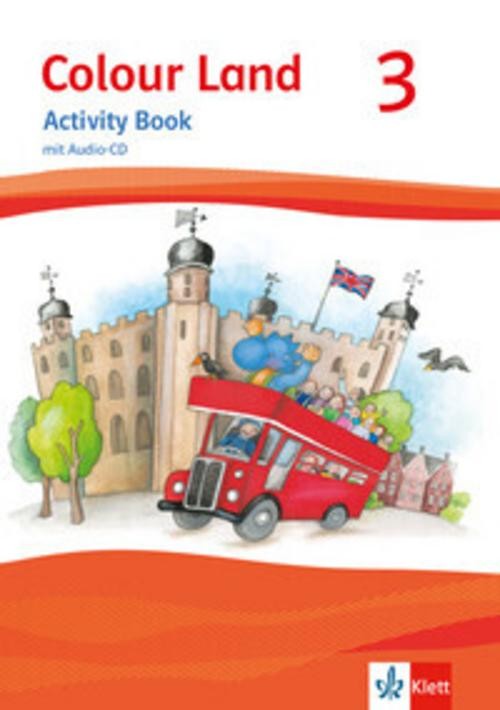 Colour Land ab Klasse 3. Ausgabe 2013. Activity Book mit Audio-CD 3. Schuljahr A