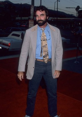 Tom Selleck attends the Parenthood West Hollywood Premiere o - 1989 Old Photo 5