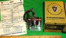 Halldorson FB411 Spazzatrice Orizzontale/HV Flyback Autoformer NOS Clean1 Orig. Cartone!