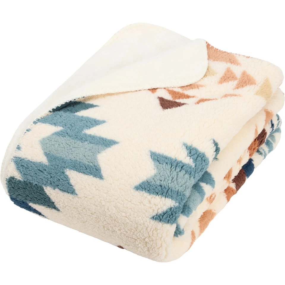 Pendleton Peak Canyon Sherpa Throw Blanket - 50x70” - Brand New with Tags - Image 4 of 4