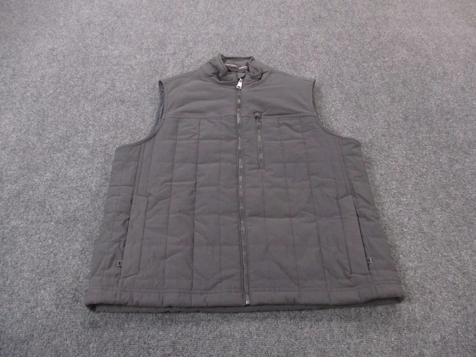 Orvis Chaleco Chaqueta Para Hombres L Gris Acolchado Puffer Aire Libre Senderismo Caza Pesca Foto 2 de 4