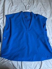 FIGS Royal Blue Rafaela Scrub Top