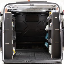 Ford Transit Custom L2 (LWB) 2024+ Triple HEXABOARD Van Racking Storage System