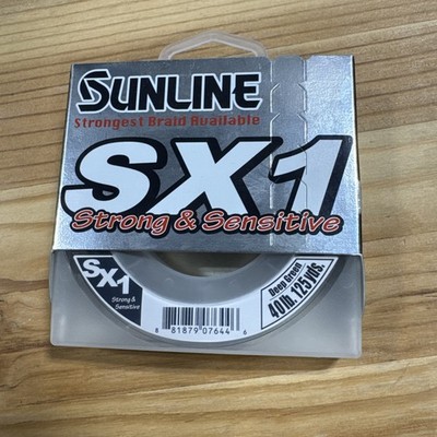 Sunline SX1 Strong and Sensitive Braid Fishing Line Deep Green